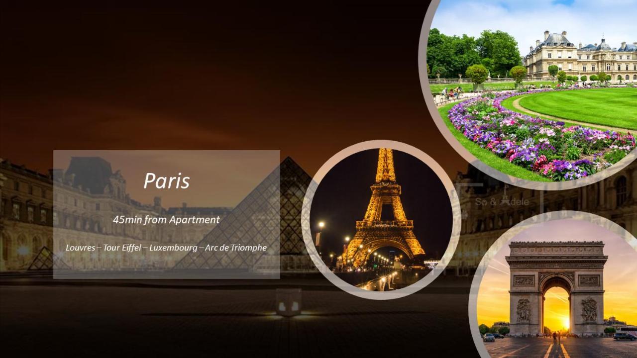 מונטבראן Studio Zen - Shopping Center And Train Station 500M - Disneyland Paris 5Min מראה חיצוני תמונה